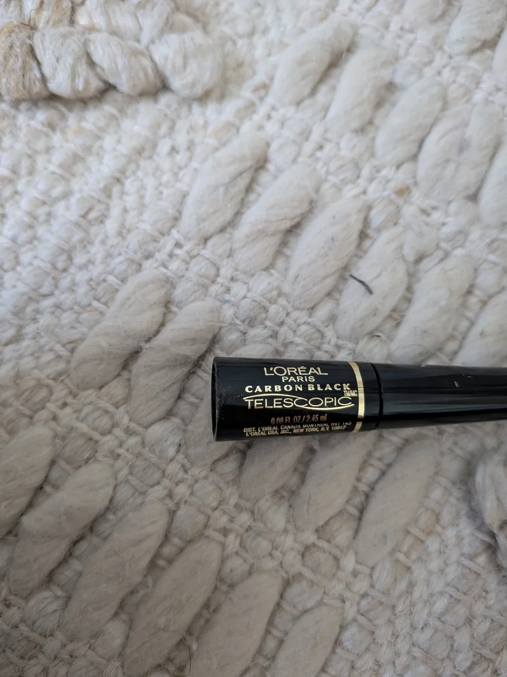 L'Oreal Telescopic Mascara & Eyeliner Duo in Black (2 Pack)(Never Used)